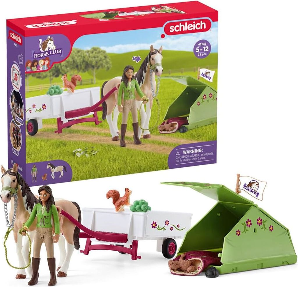 Paardenclub Sarah's: Kampeeruitstap Productafbeelding 