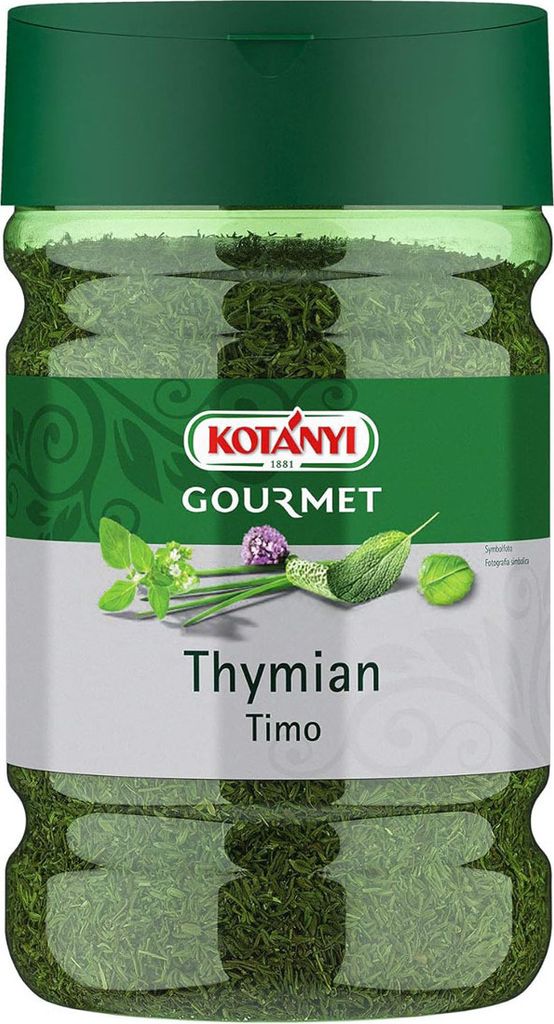 Kotanyi Gourmet Thymian gerebelt getrocknet Gewürze 215g Produktbild 