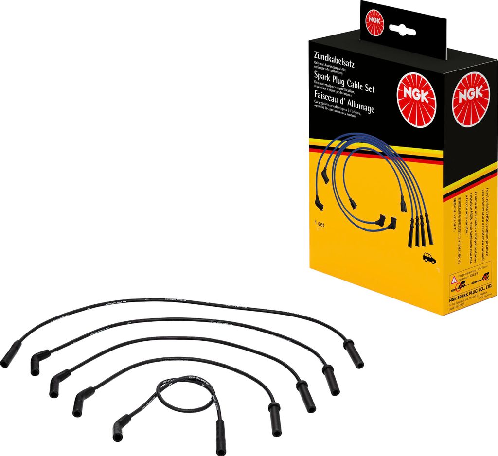 Zündleitungssatz 5 Kabel schwarz NGK Aftermarket-Expertise für u.a. CITROËN XM