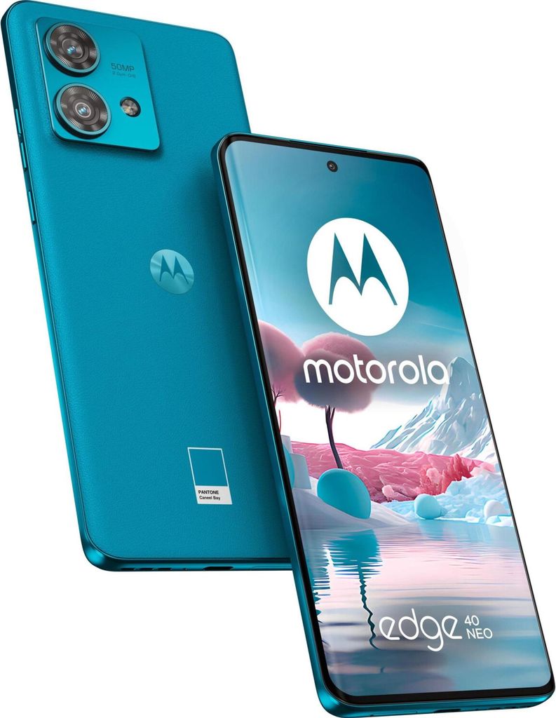 Motorola Mobility edge 40 neo 256 GB 12 GB Sea Blau Zdjęcie produktu 