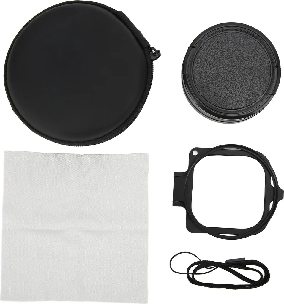 Kit Filtre de Plongée et Lentille Macro 16x pour Caméra de Sport 58mm