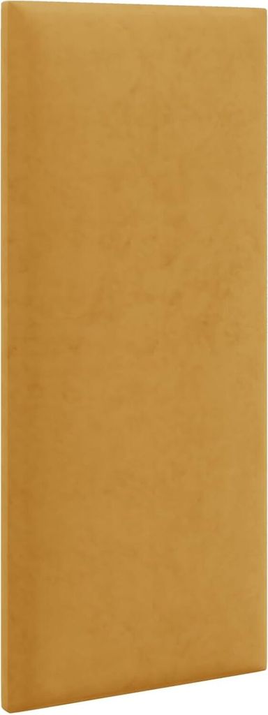 LIKMA Wandkissen Stoff Polsterpaneel Senf 70x25 cm Gepolstert Wandkissen Bett Polsterpaneel Wandpolster Kopfteil Kopfenden Stoff: Riviera 41