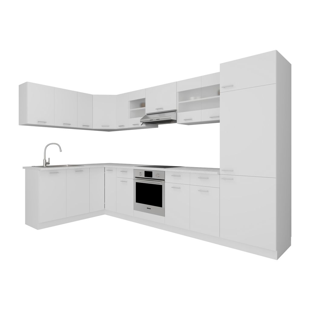 13dílná rohová kuchyňská linka Kuchyňská linka 328 x 178 cm Obrázek produktu 