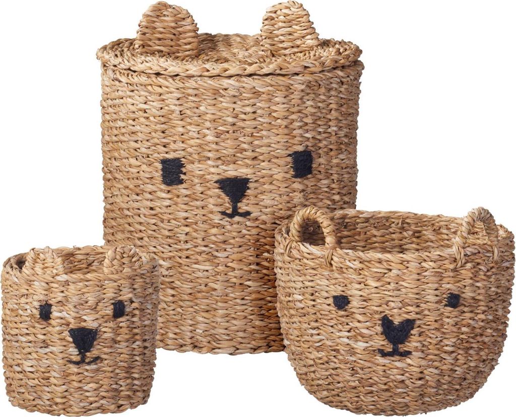 Home-Styling-Aufbewahrungskorb-Set 3-teilig Produktbild 