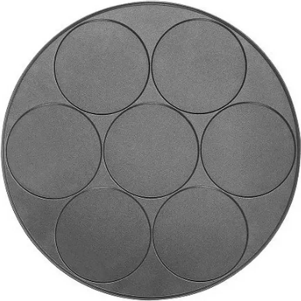 Lagrange AC100501 Piastra per Mini Crespelle e Pancake 11,4cm Grigia