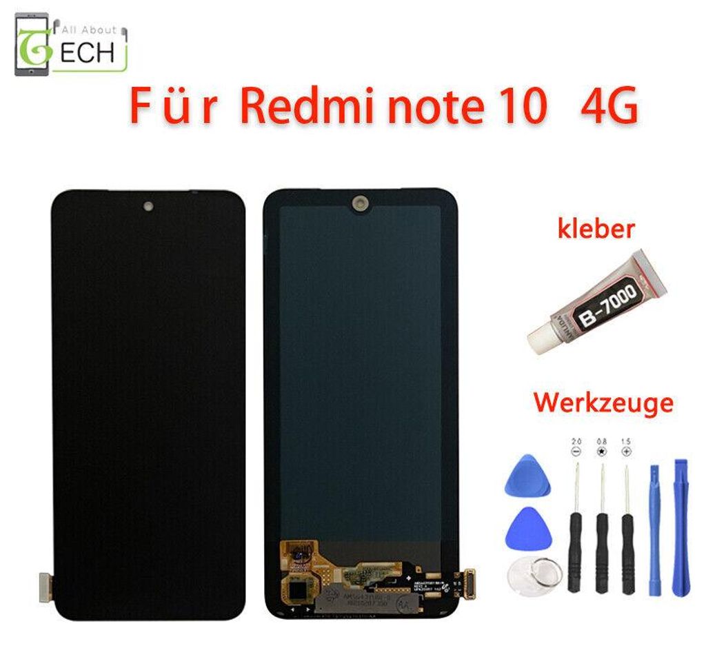 Für Xiaomi Redmi Note 10 / 10s 4G LCD Display Bildschirm Touchscreen