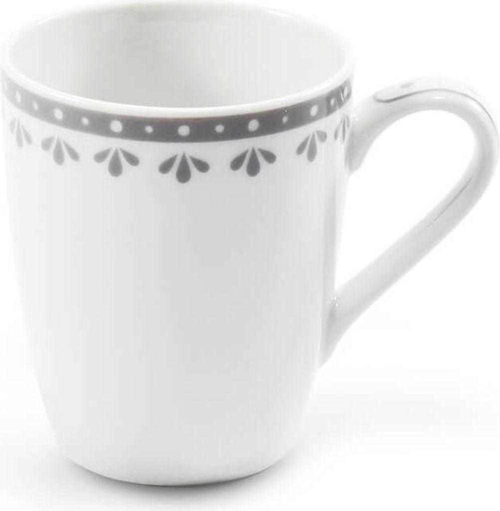 Leander Šálek na espresso, 0,09 l, HyggeLine, šedá, Leander, český porcelán