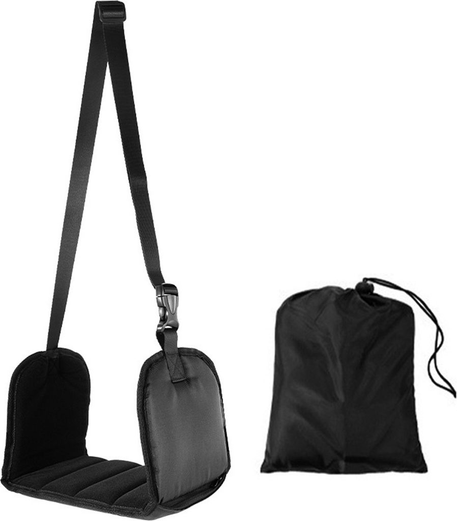 Fußhängematte für Flugzeuge, längenverstellbar, Plattform-Basis, Fußstütze mit Memory-Schaum, für unter den Schreibtisch stehende Füße im ...