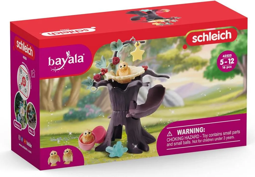 Jouet Éducatif Schleich Bayala : Naissance des Bébés Chouettes Magiques - 2