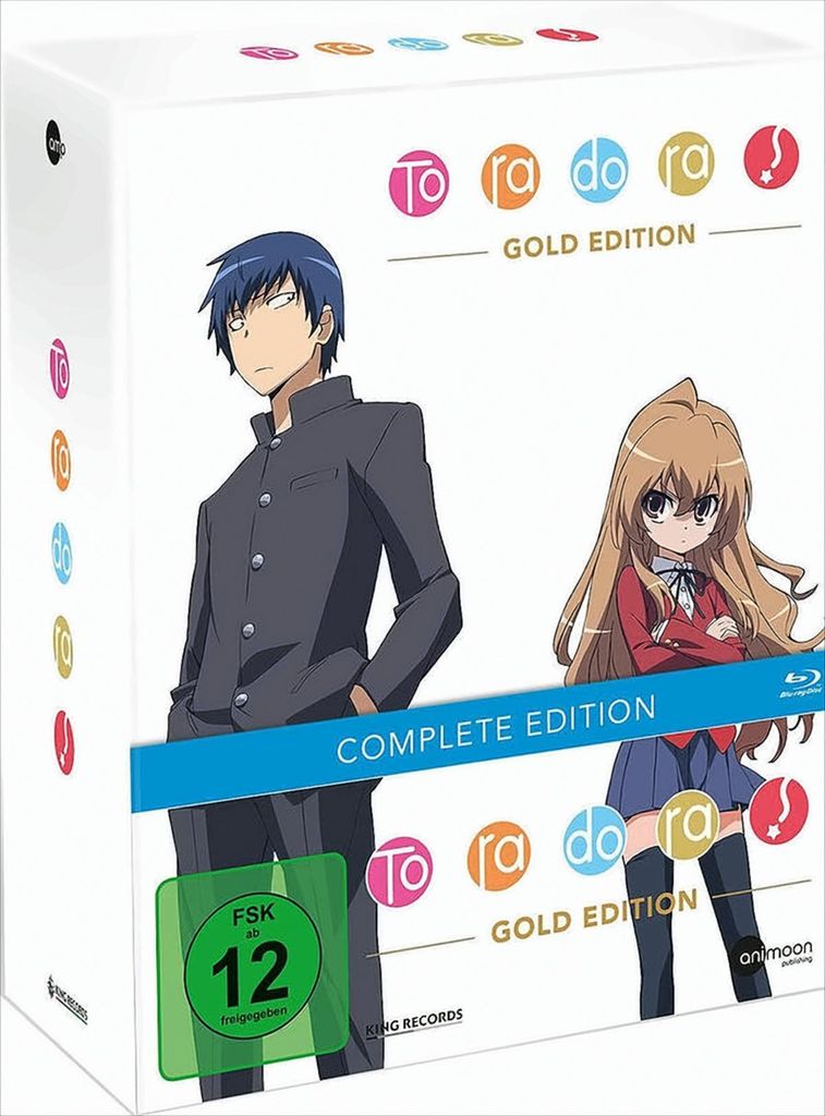 Toradora! Gold Edition - Komplettbox Produktbild 