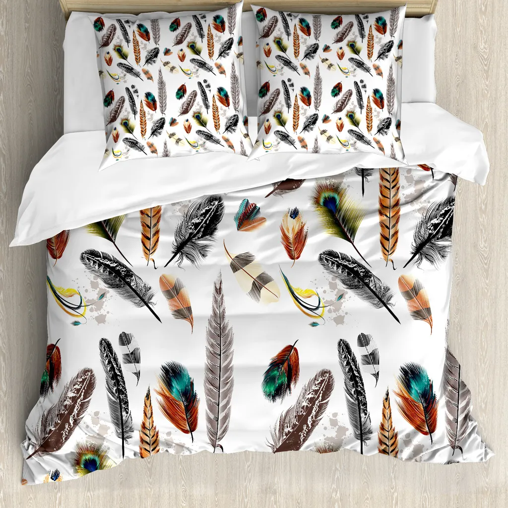 Sacco Piumino Gefieder ABAKUHAUS Multicolore - Comfort 200x200 cm