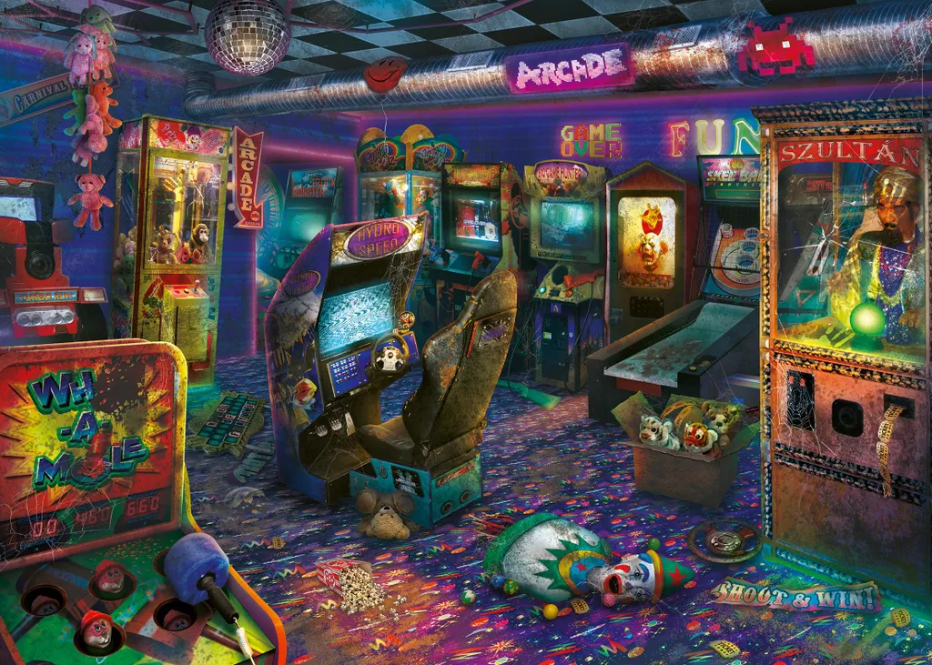 Puzzle 1000 pièces Ravensburger Arcade : Emboîtement Parfait Adulte