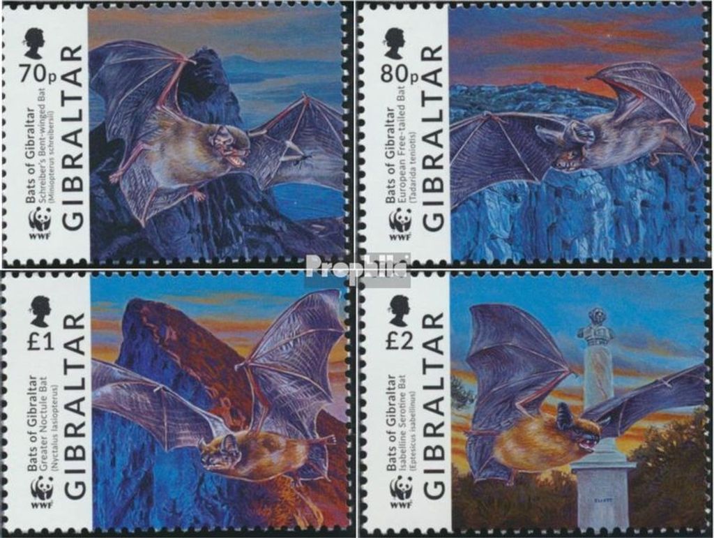 Briefmarken Gibraltar 2017 Mi 1832-1835 (kompl.Ausg.) Produktbild 