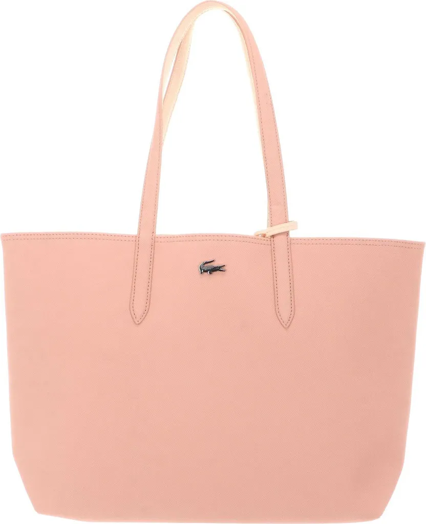 Sac de cours ou bureau Lacoste Anna saumon grand volume avec pochette