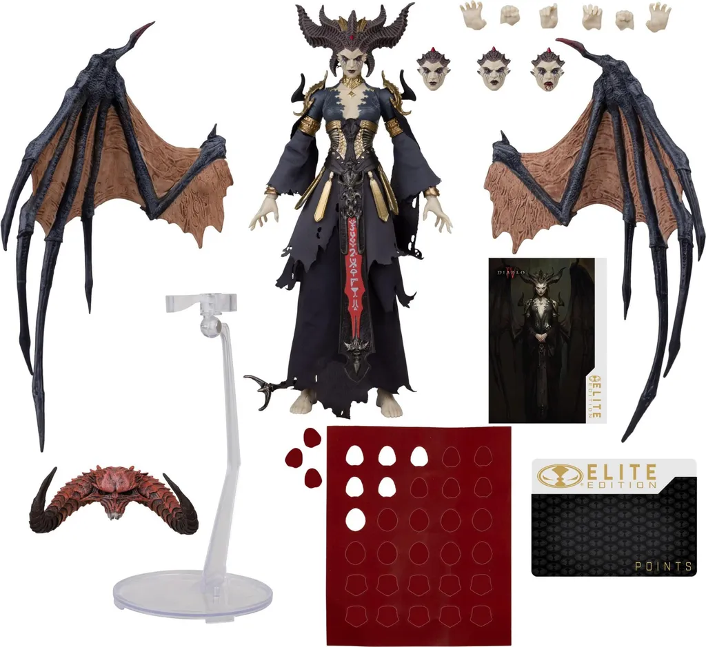 Décoration Gaming Lilith Diablo IV Figurine McFarlane 16756 Format 7" - 3
