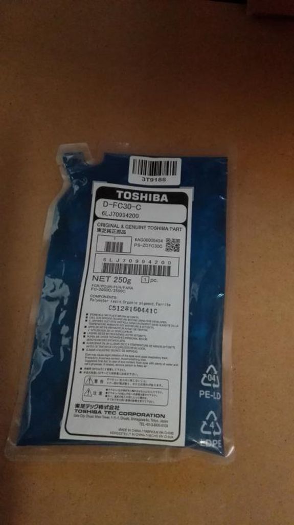 Toshiba Entwickler DFC30C Cyan für Toshiba E-STUDIO 5055C