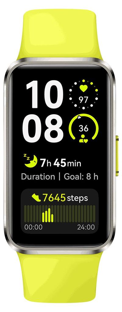 Huawei Band 10 Fitnesstracker grün - AMOLED, Automatische Workout-Erkennung