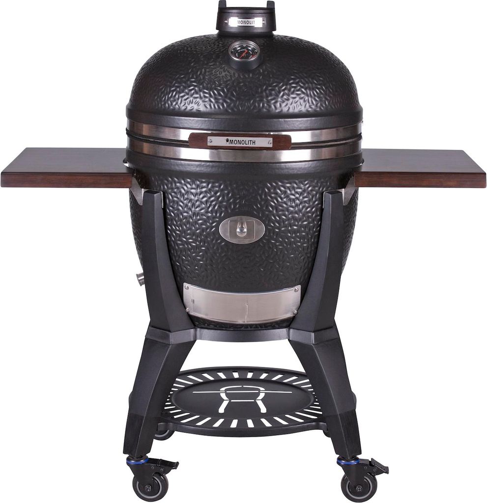 Monolith Keramikgrill AVANTGARDE.66 (LeCHEF) mit Gestell & Seitentische 301030+301039