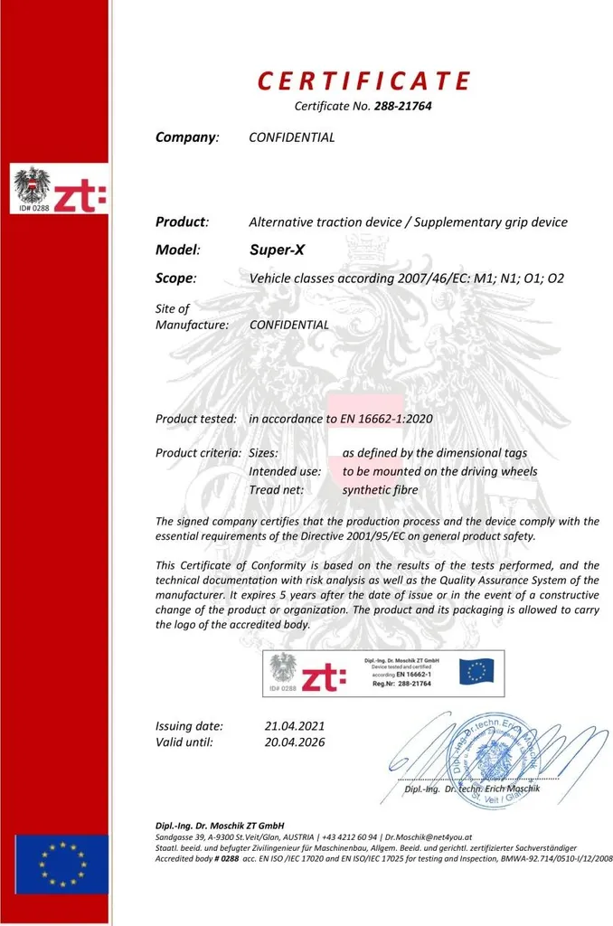 Maranello Calze da Neve 33X12.5 R15 Super X 3D Omologate Taglia 3XL - 7