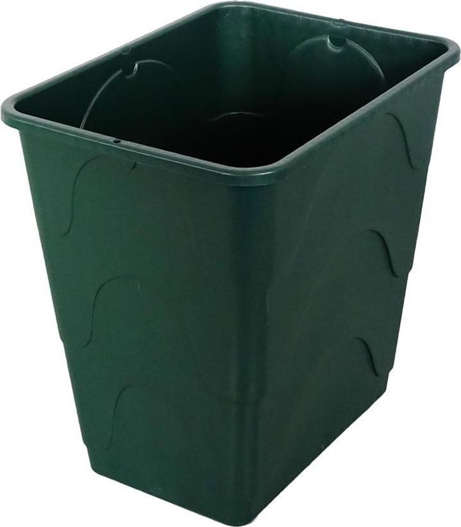 TrendLine Regentonne eckig mit Deckel und Hahn 280 L grün Produktbild 