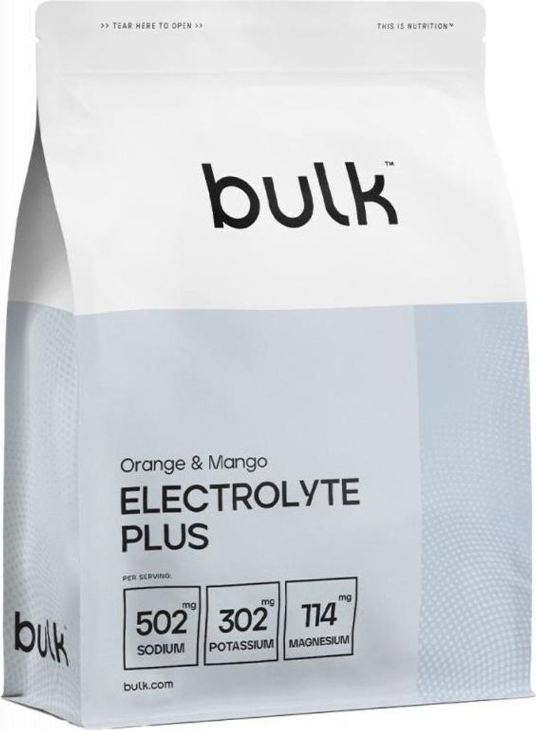 Bulk Electrolyte Plus Powder (420g) Orange & Mango - Produktbild 