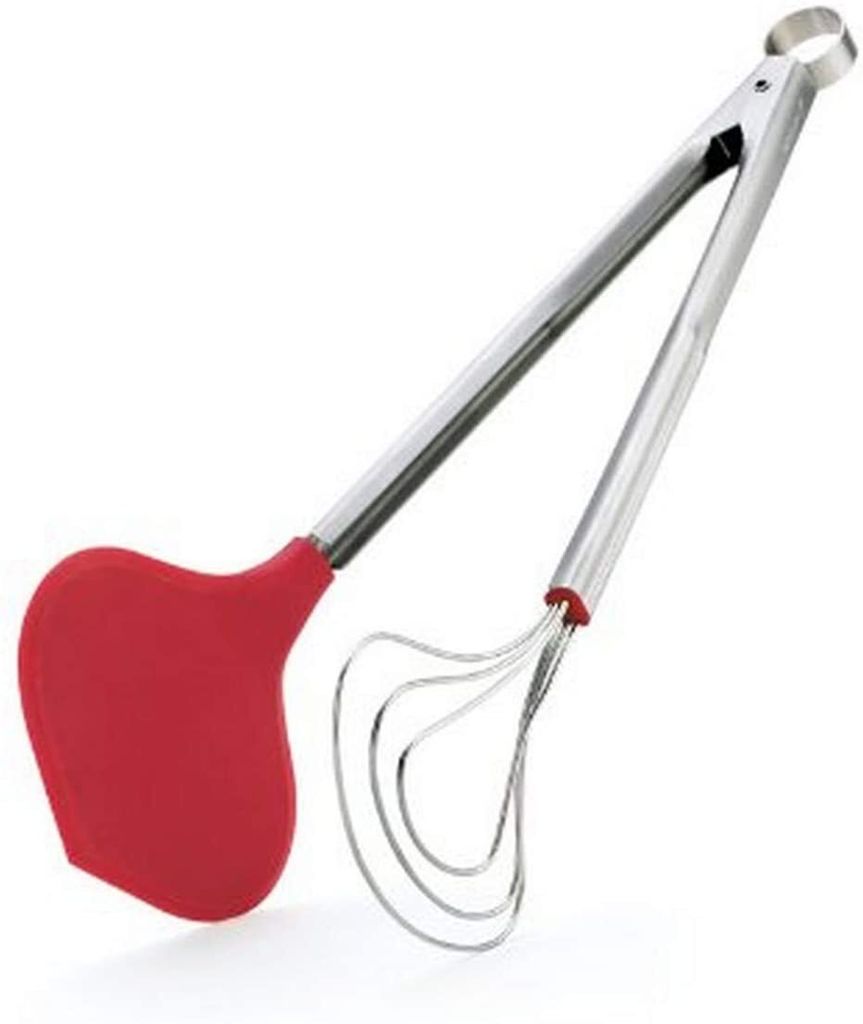 CUISIPRO Fisch- und Servierzange rot, Länge: 33 cm
