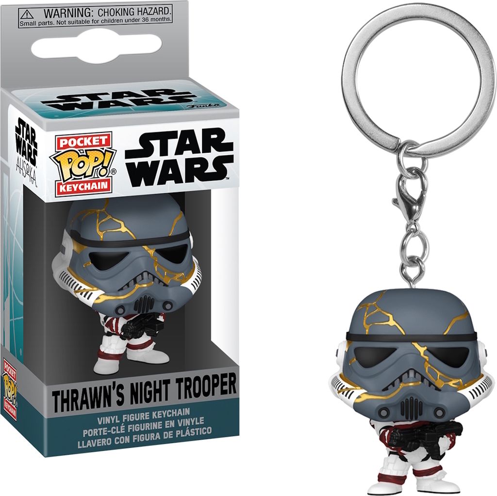 Star Wars Asoka - Thrawn's Night Trooper - Schlüsselanhänger Funko Pocket POP! Keychain