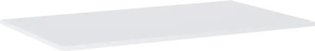 Jungborn Waschtischplatte 806 x 460 x 15 mm Kompaktmarmor Weiß matt ohne Ausschnitt