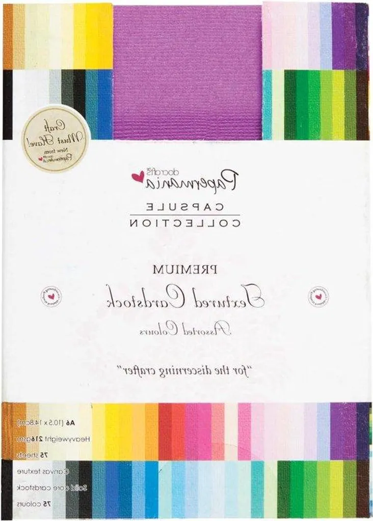 Papier coloré A6 de 80g avec 75 feuilles multicolores pour loisirs