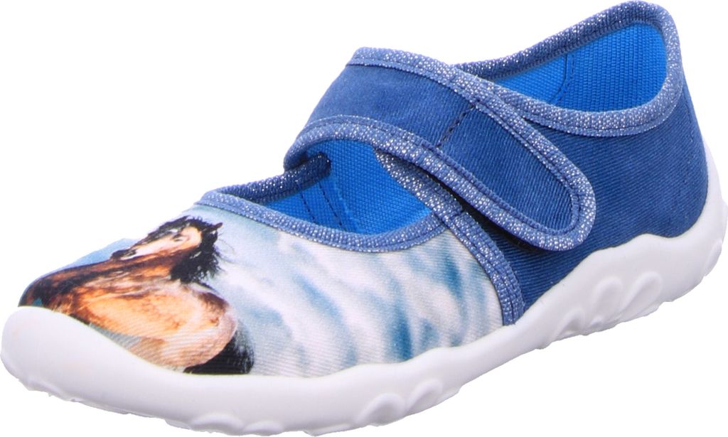 Superfit Hausschuhe Schmetterling Uni 31373236353234 Blau Produktbild 18
