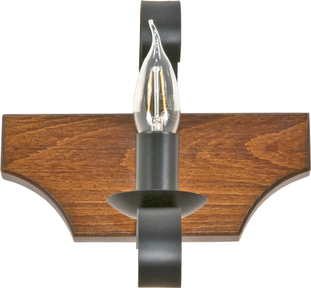 Luminaire Mural Style Industriel Ernest Noir Vieilli pour Salon et Loft