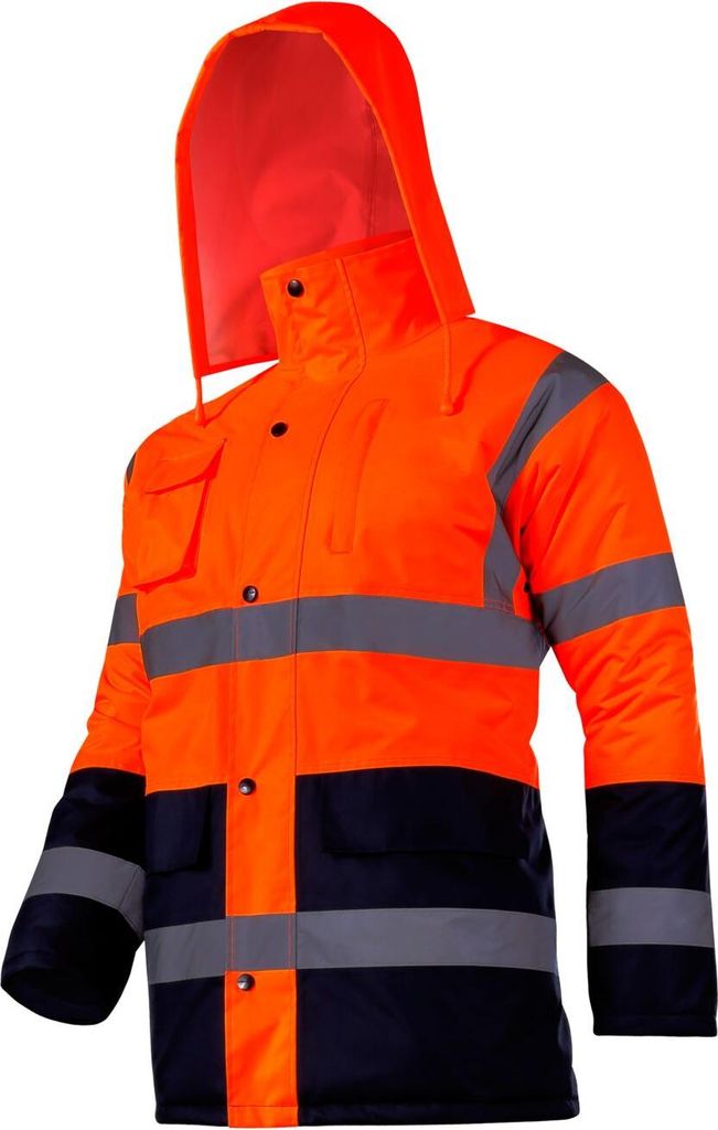 Warme Warmschutzjacke, Orange, "3Xl", Ce, Lahti