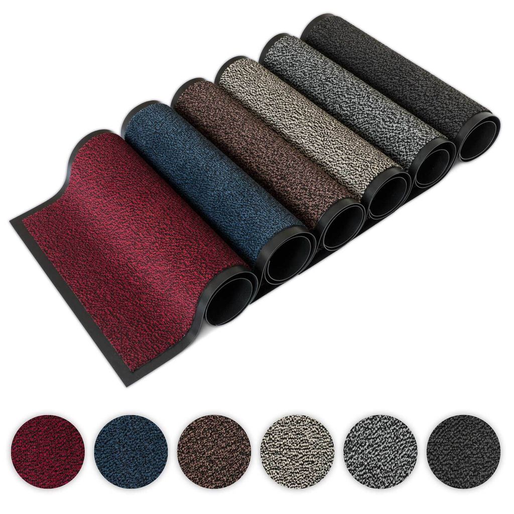 Schmutzfangmatte - Sauberlaufmatte grau-schwarz meliert 120 Produktbild 6