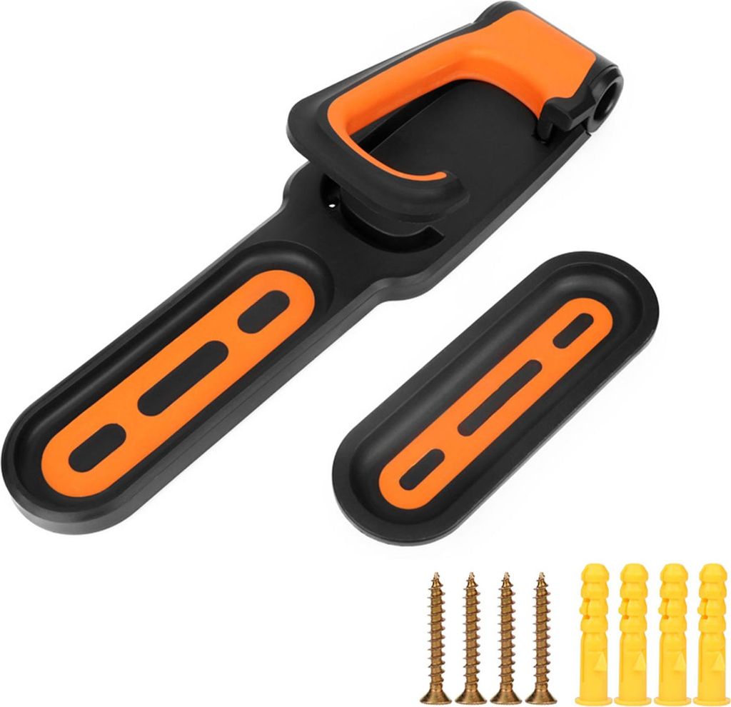 Fahrrad-Wandhalterung, verstellbarer vertikaler Fahrradaufbewahrungshaken für Zuhause, Garage, Schuppen