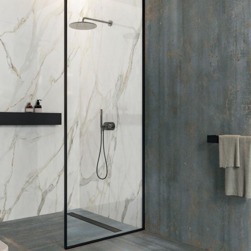 Fliesen Metalloptik Grün 60x120 cm CASA39 Gardenia Ariana Oxide