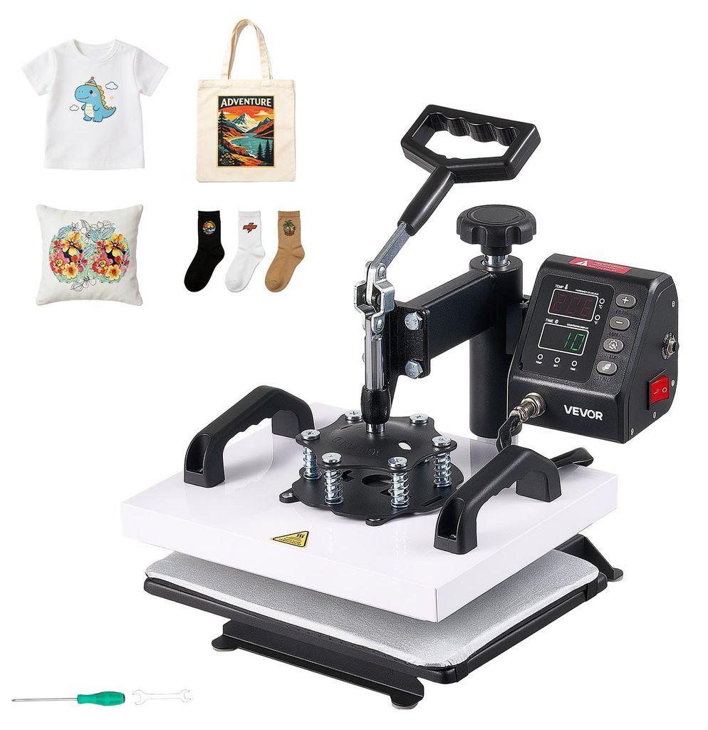 VEVOR Transferpresse 30x23cm Sublimationsmaschine 700W Produktbild 