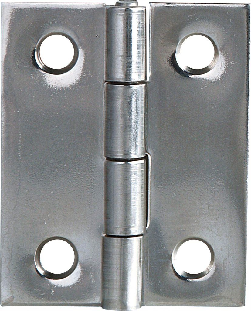 SCHMALE Scharnier DIN 7954 B halbbreit 30 x 26 mm, Stahl verzinkt