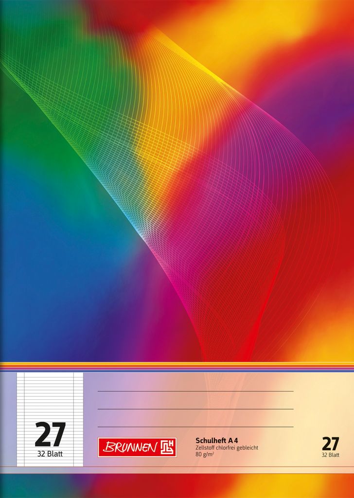 20XBRUNNEN 104432702 HeftA4 32Bl Lin 27 F Produktbild 