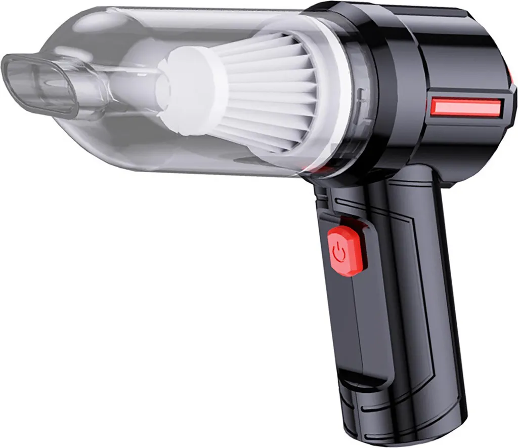 Aspirateur de voiture portable 9000PA sans fil puissant noir V6