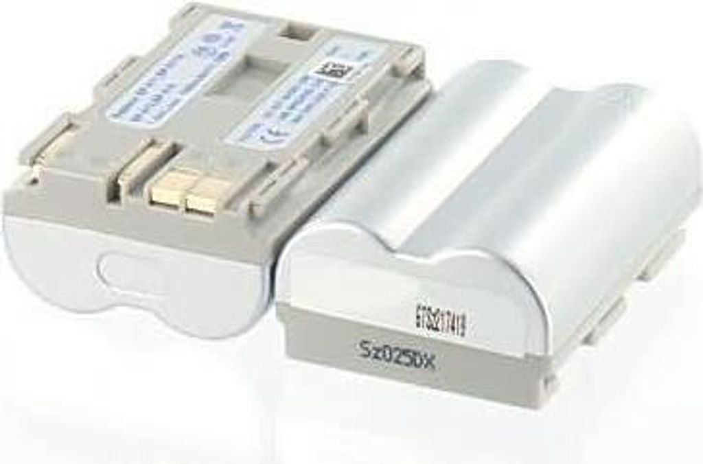 Akku für Canon PowerShot G1 Li-Ion 7,4 Volt 1250 mAh schwarz.
