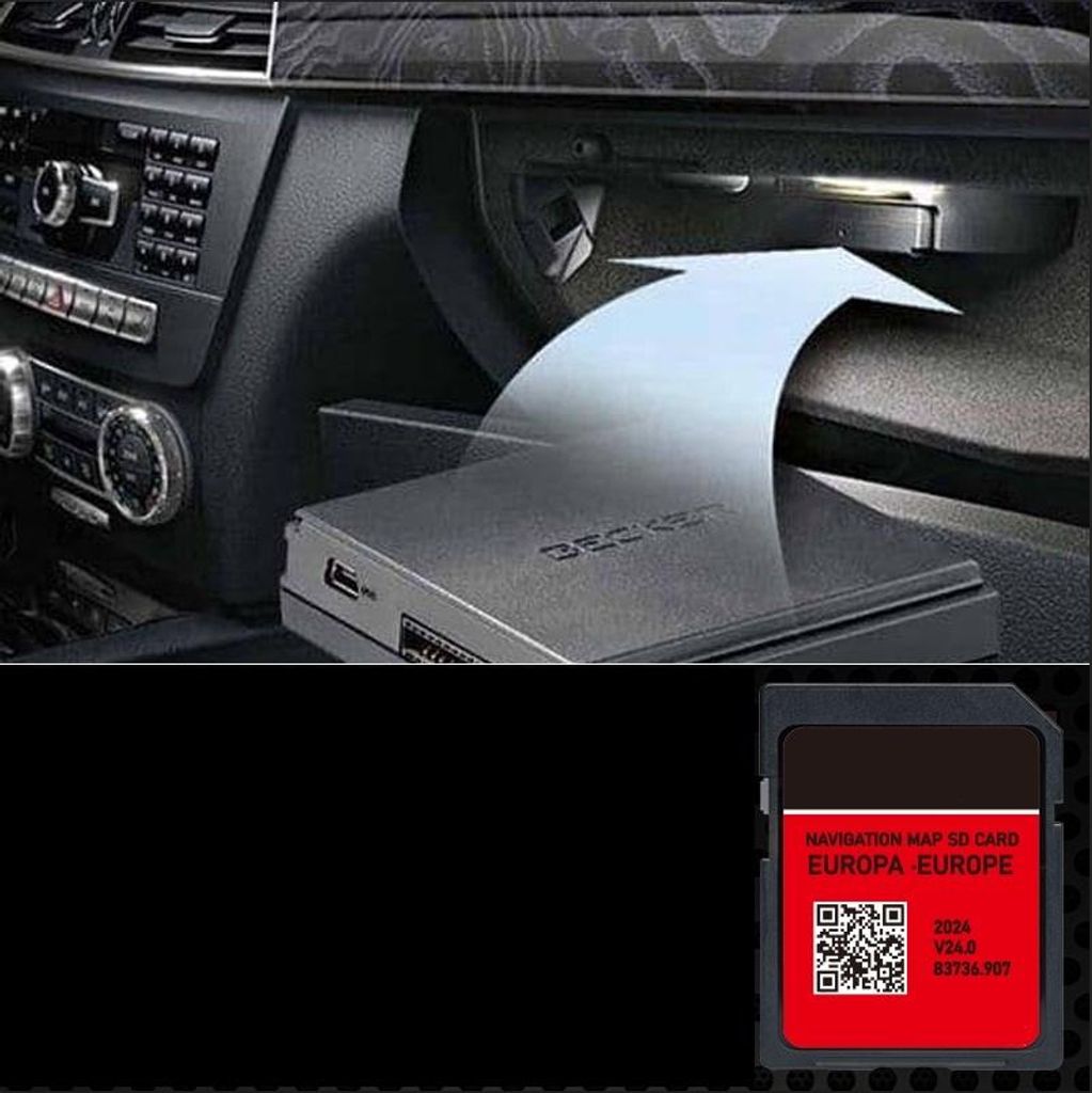 Scheda SD GPS Navigation Europa v24 2024 compatibile con Immagine del prodotto 