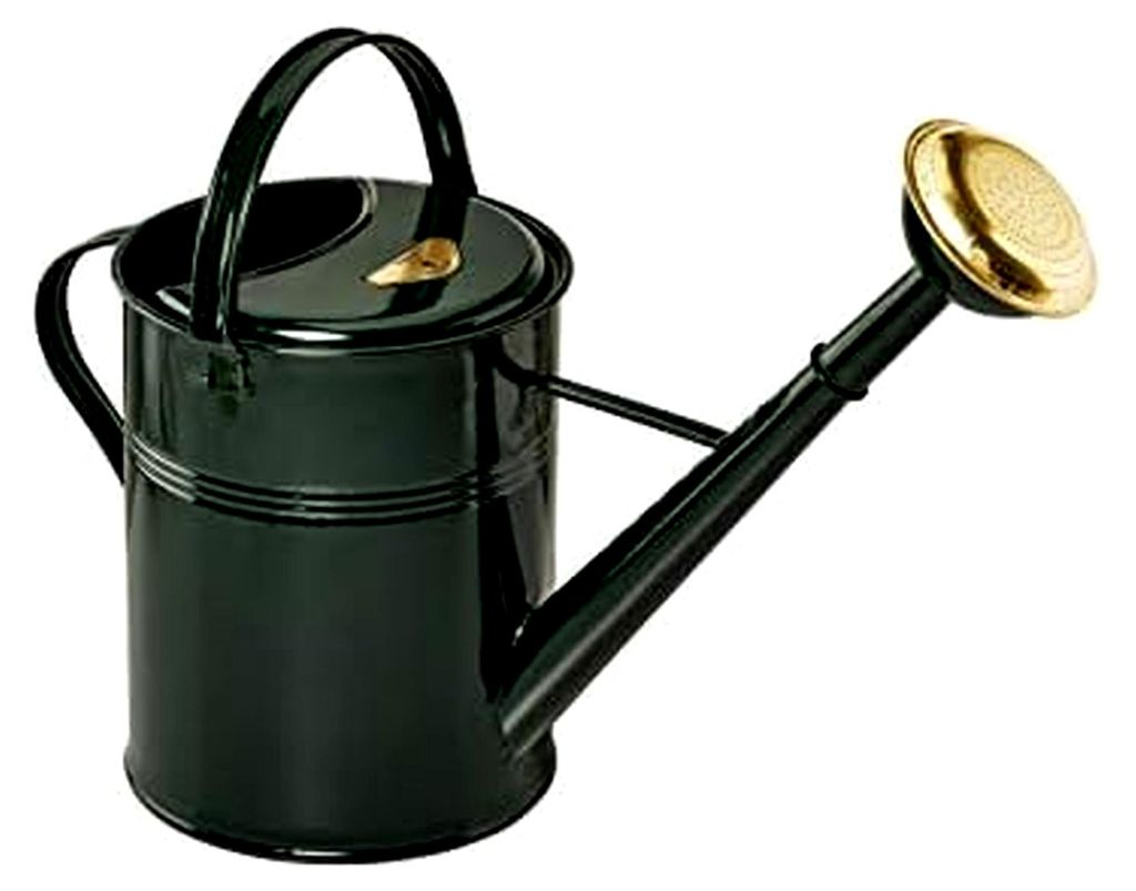 Gießkanne im britischen Stil, traditionell, 9 Liter, grün