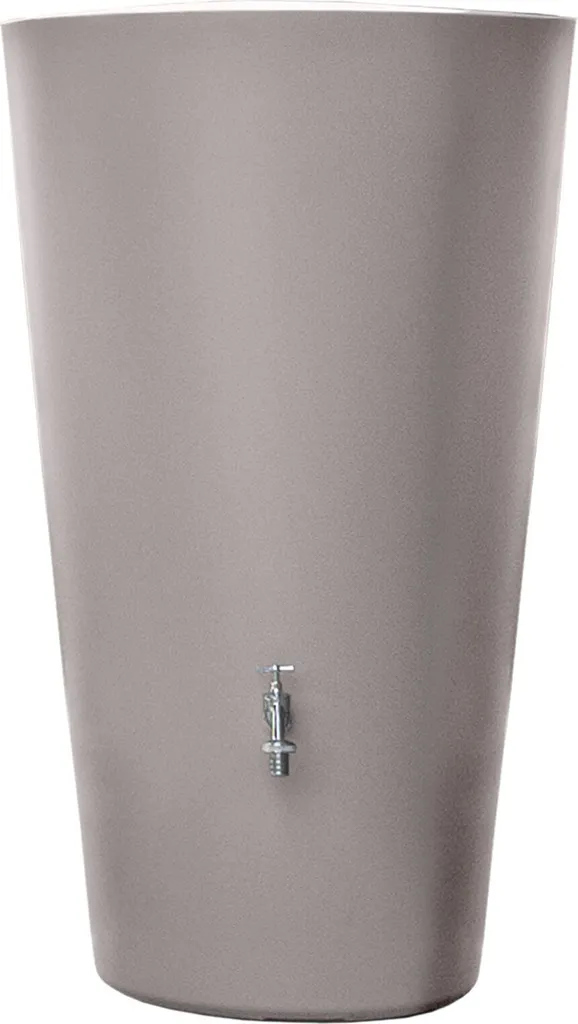 Récupérateur d'eau Rainbowl 210L taupe pour jardin et potager