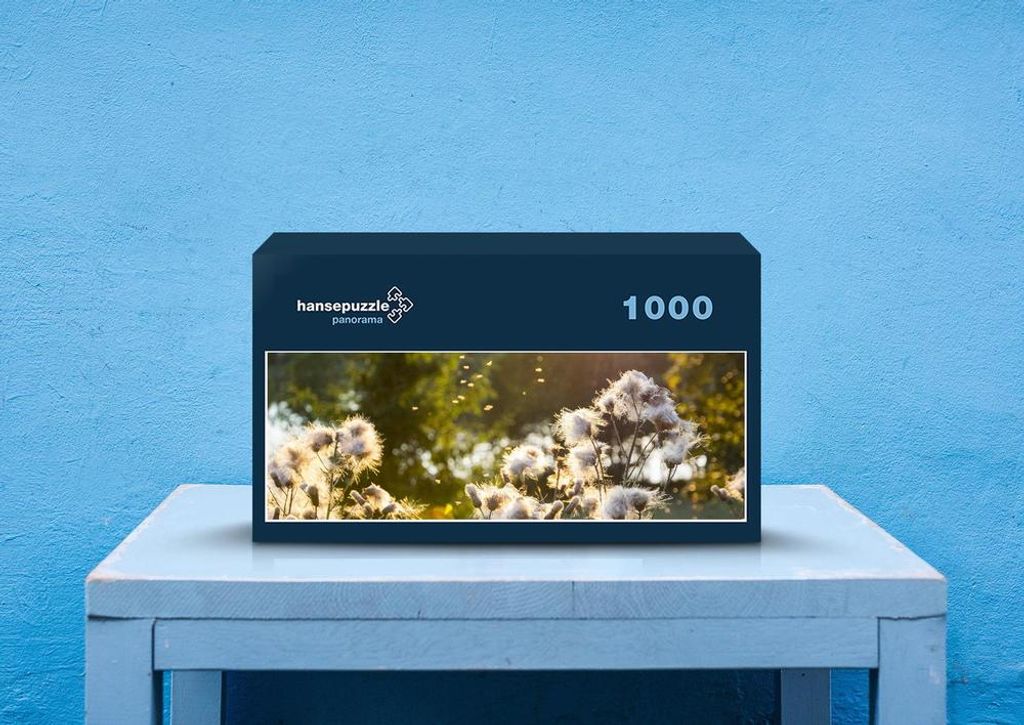 hansepuzzle 30053 - Felder Puzzle, 1050 Teile, Natur, 60,0 x 46,0cm mit hochwertiger Aufbewahrung, Kartonbox und wiederverschließbarem Beutel