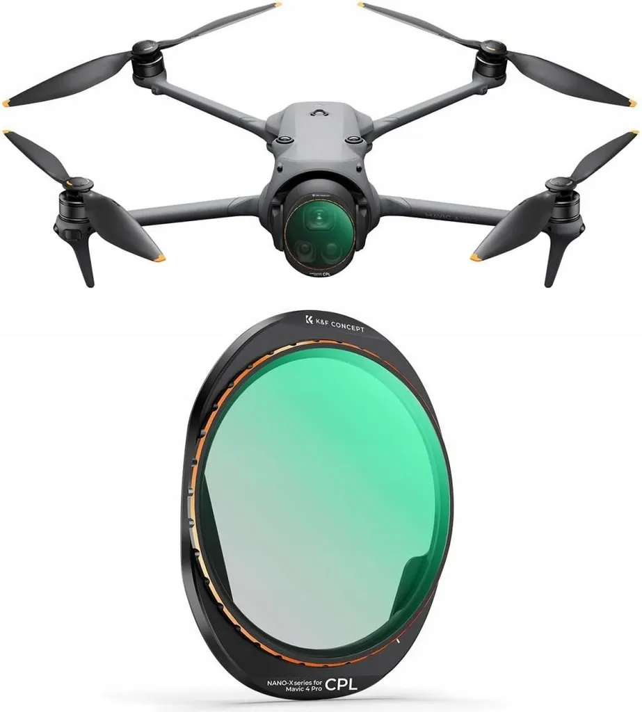 Filtre CPL Mavic 4 Pro : Éliminez les reflets et saturez vos vues