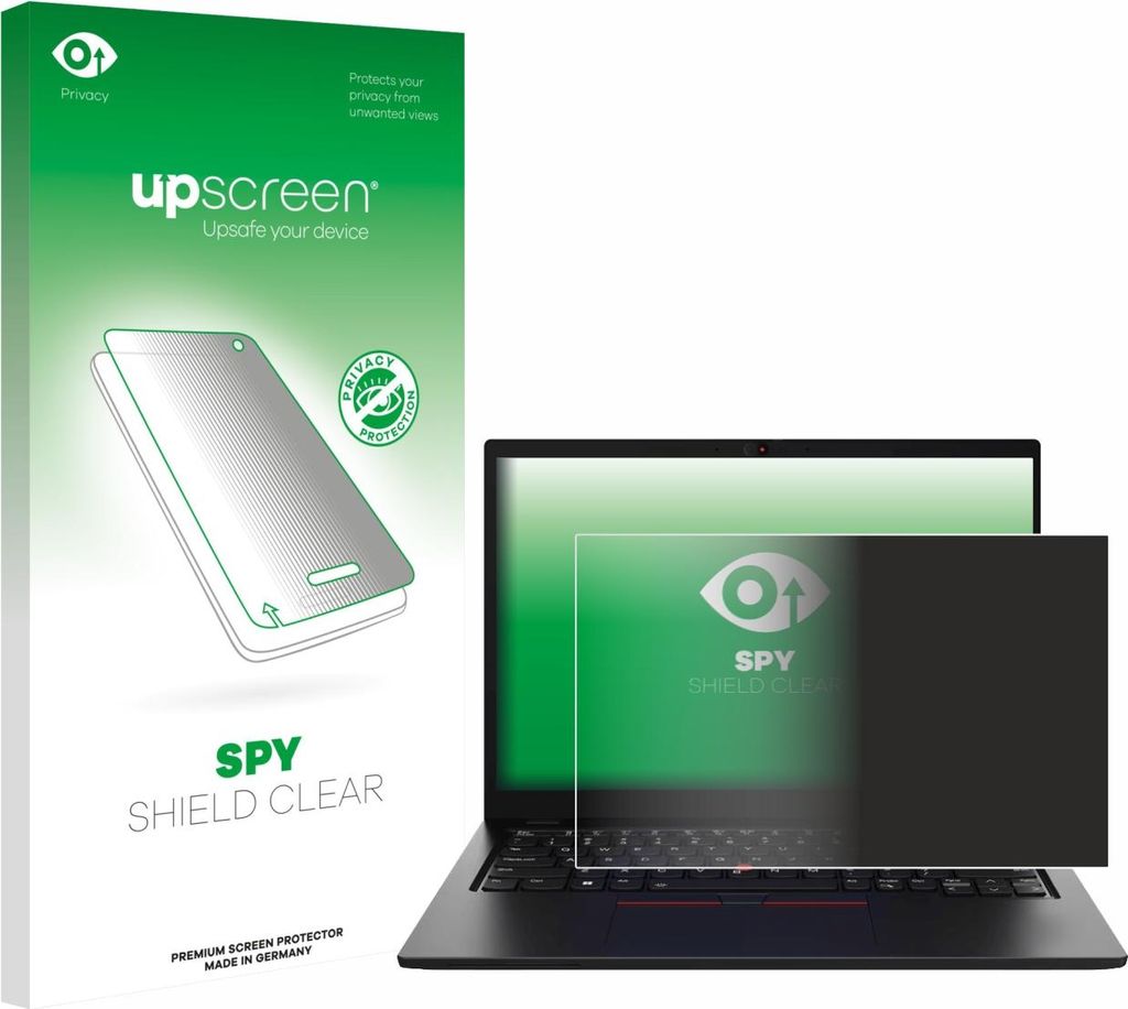 Für Lenovo ThinkPad L13 Gen 5 Sichtschutzfolie Schutzfolie upscreen Anti-Spy Privacy Sichtschutz Blickschutz Display Schutz Folie Blaulichtfilter