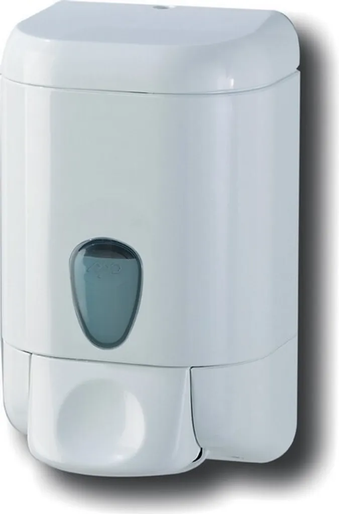 Distributeur de savon mural blanc 1L MP 615W : hygiène mains optimale