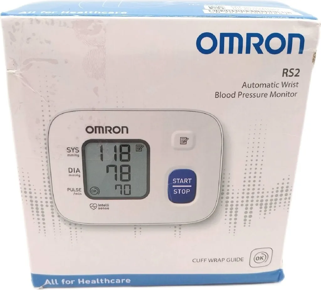 Tensiomètre de Poignet Electronique Omron RS2 avec Grand Écran LCD