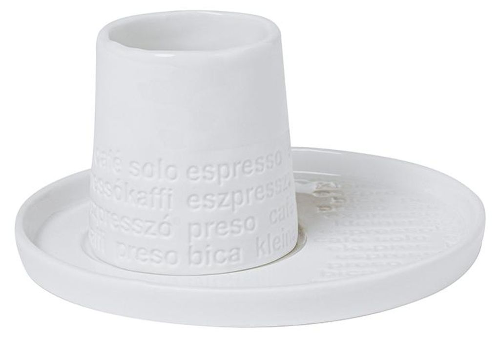 Räder Raumpoesie Espressotasse mit Untersetzer Frühstück 60 Produktbild 