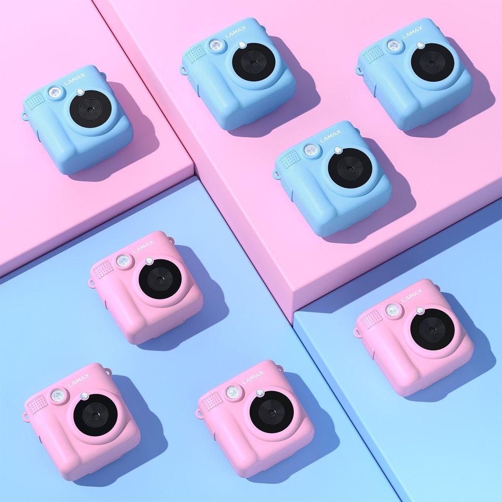 Dětská kamera LAMAX InstaKid1 Blue (LXKCMIK1NNNLA) Obrázok produktu 9
